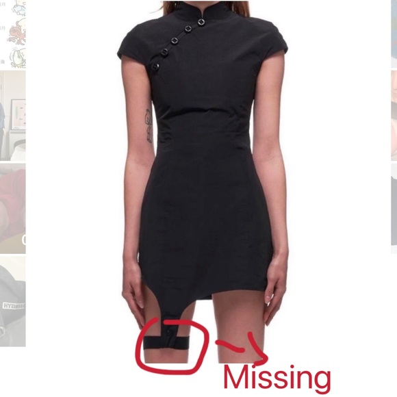 hyein seo Dresses & Skirts - Hyein Seo qipao dress in black